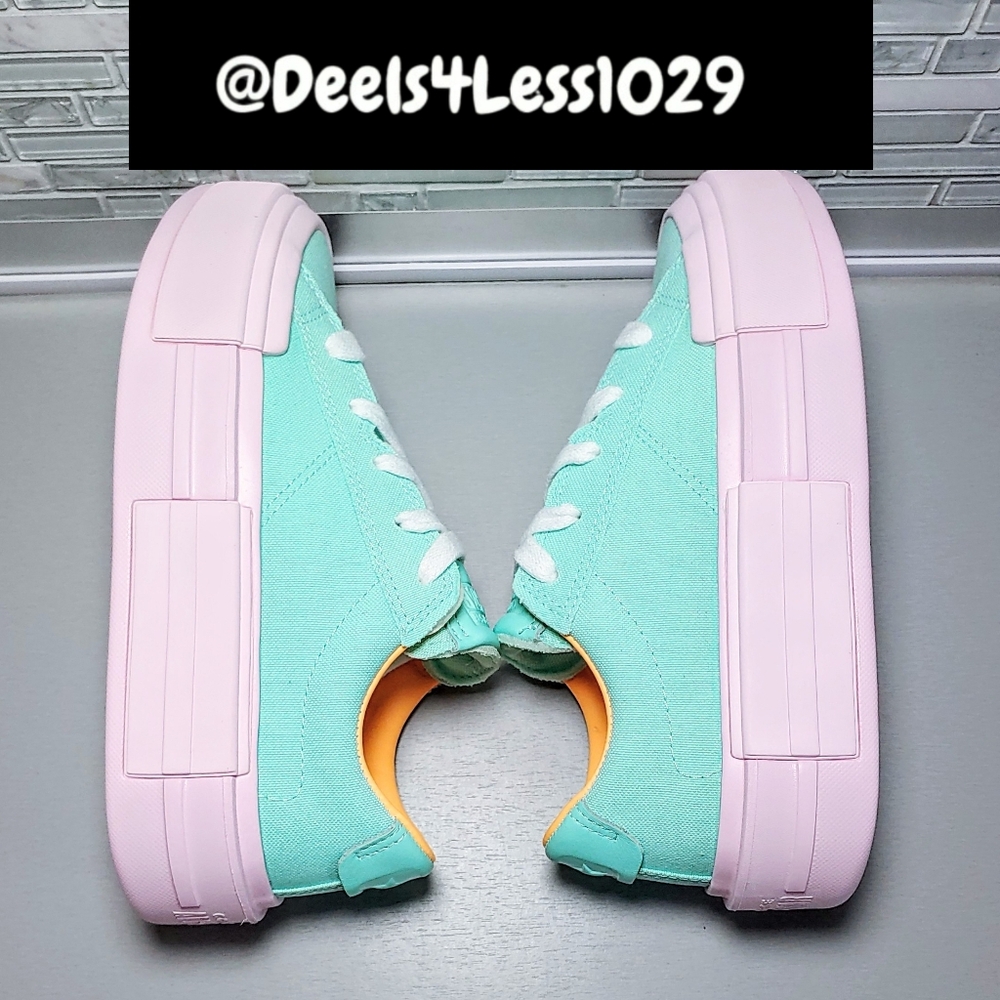 Converse Chuck Taylor All Star Cruise Low Womens Size 7.5 Aqua Summit Pink - Picture 5 of 6